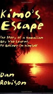 Cover of: Kimo's escape: the story of a Hawaiian boy who learns to believe in himself