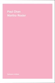 Paul Chan, Martha Rosler cover