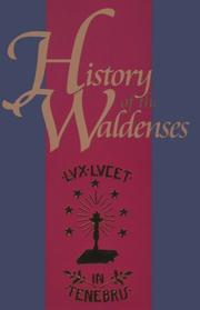 Cover of: History of the Waldenses by J. A. Wylie