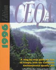 Ceqa Deskbook by Ronald E. Bass, Albert I. Herson, Kenneth M. Bogdan