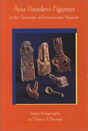 Cover of: Ayia Paraskevi figurines in the University of Pennsylvania Museum by servas ploutis