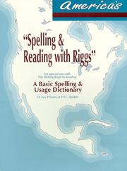 Cover of: A basic spelling and usage dictionary