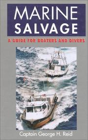 Cover of: Marine salvage by George H. Reid