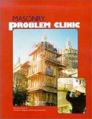 Cover of: Masonry problem clinic
