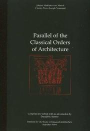 Cover of: Parallel of the classical orders of architecture