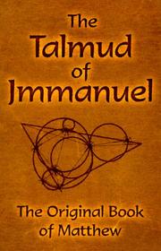 Cover of: The Talmud of Jmmanuel by Eduard Meier