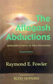 The Allagash abductions by Raymond E. Fowler