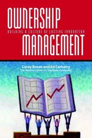 Cover of: Ownership Management: Building a Culture of Lasting Innovation
