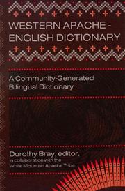 Cover of: Western Apache-English dictionary: a community-generated bilingual dictionary