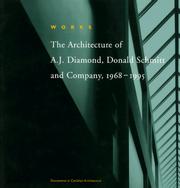 Cover of: Works by Donald Schmitt, A. J. Diamond