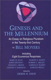 Cover of: Genesis and the millennium: an essay on religious pluralism in the twenty-first century