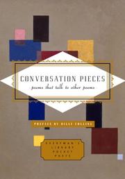 Cover of: Conversation Pieces: Poems That Talk to Other Poems (Everyman's Library Pocket Poets)