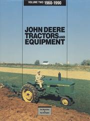 Cover of: John Deere tractors and equipment by Don Macmillan