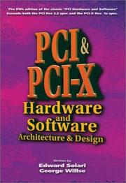Cover of: PCI & PCI-X Hardware and Software