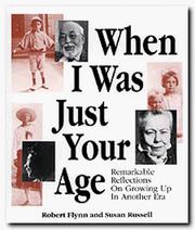 Cover of: When I was just your age