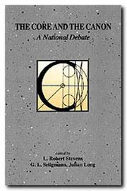 Cover of: The Core and the canon: a national debate