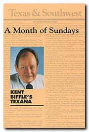 Cover of: A month of Sundays by Kent Biffle