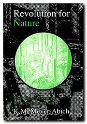 Revolution for Nature by Klaus Michael Meyer-Abich