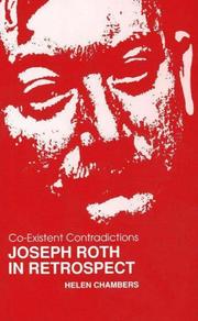 Cover of: Co-existent contradictions | Joseph Roth Symposium (1989 Leeds University)