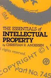Essentials of Intellectual Property for the Paralegal by Christian R. Andersen