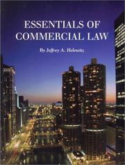 Cover of: Essentials of Commercial Law