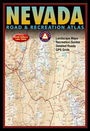 Cover of: Benchmark Nevada Road & Recreation Atlas