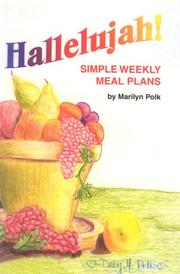 Cover of: Hallelujah! Simple Weekly Meal Plans