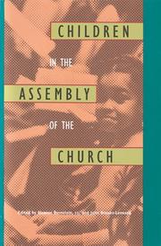 Cover of: Children in the assembly of the church