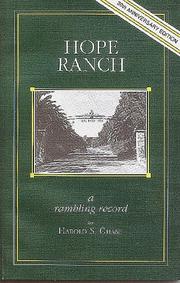 Cover of: Hope Ranch by Harold S. Chase