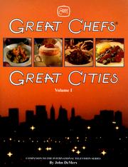 Cover of: Great chefs--great cities by John DeMers