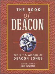 Cover of: The Book of Deacon by Deacon Jones, John Klawitter