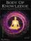 Cover of: Body of Knowledge