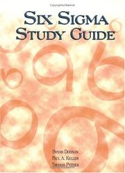 Cover of: Six Sigma Study Guide