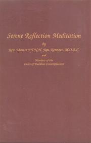 Cover of: Serene reflection meditation