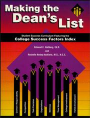 Cover of: Making the Dean's List by Edmond, C. Hallberg, Rochelle M. Noday Aschieris