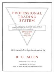 Cover of: The Professional Trading System