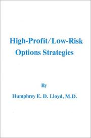 Cover of: High-Profit/Low Risk Options Strategies