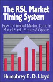 Cover of: The RSL market timing system: how to pinpoint market turns-- in mutual funds, futures, and options