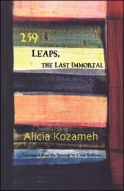 Cover of: 259 Leaps, the Last Immortal