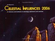 Cover of: Celestial Influences 2006 Pacific Time by Jim Maynard