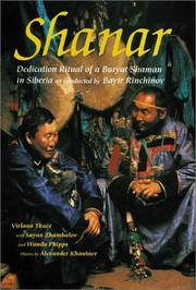 Cover of: Shanar: Dedication Ritual of a Buryat Shaman in Siberia