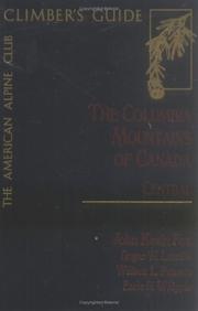 Cover of: Columbia Mountains of Canada-Central by John K. Fox