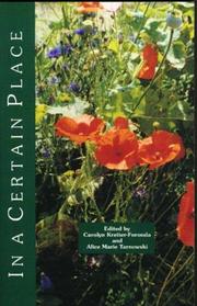 Cover of: In a certain place by edited by Carolyn Kreiter-Foronda and Alice Marie Tarnowski.