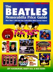 Cover of: The Beatles memorabilia price guide by Jeff Augsburger