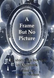 Cover of: frame but no picture | Hansen, Anders.