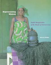 Cover of: Representing woman: Sande masquerades of the Mende of Sierra Leone