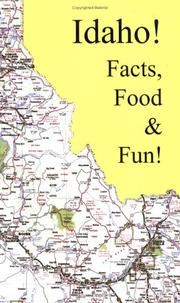 Cover of: Idaho Facts, Food & Fun