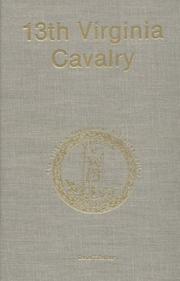 Cover of: 13th Virginia Cavalry