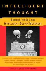 Cover of: Intelligent Thought: Science versus the Intelligent Design Movement