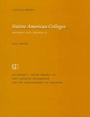 Native American colleges by Boyer, Paul